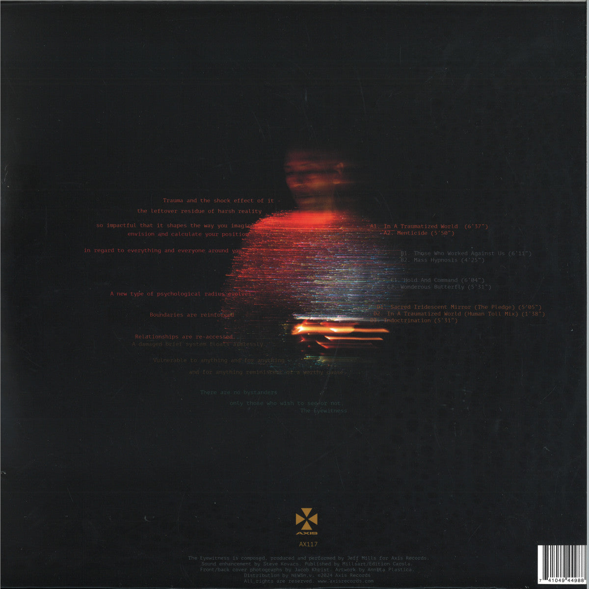 Jeff Mills - The Eyewitness (2x12", Album) (Mint (M))