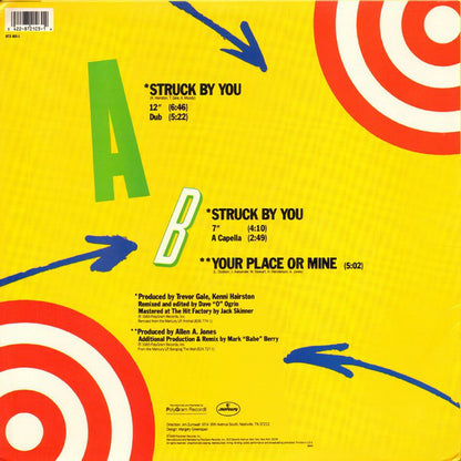 Bar-Kays : Struck By You (12")