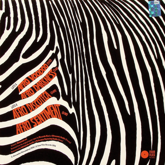 Alessandro Alessandroni : Afro Discoteca (12", RP)