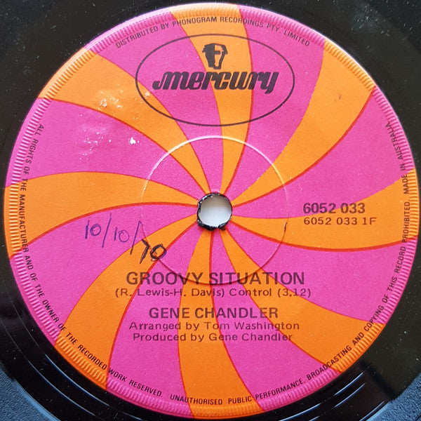 Gene Chandler : Groovy Situation (7", Single)
