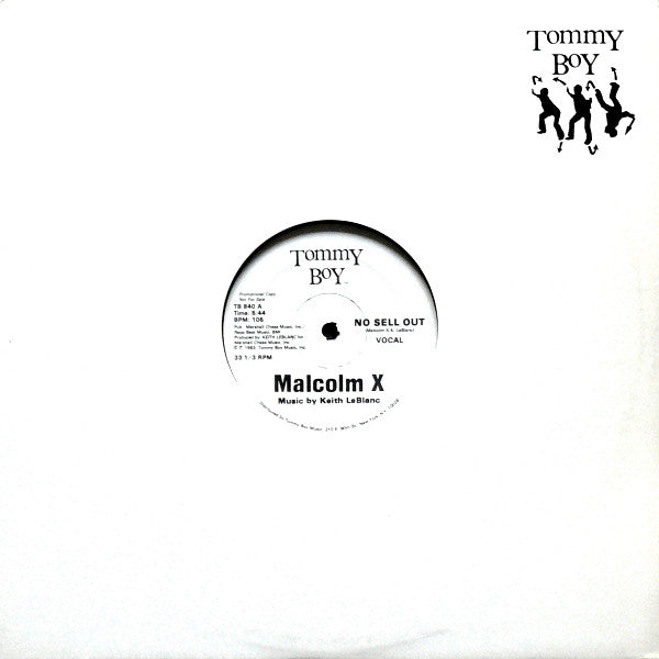 Malcolm X : No Sell Out (12", Promo)