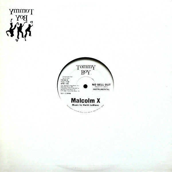 Malcolm X : No Sell Out (12", Promo)
