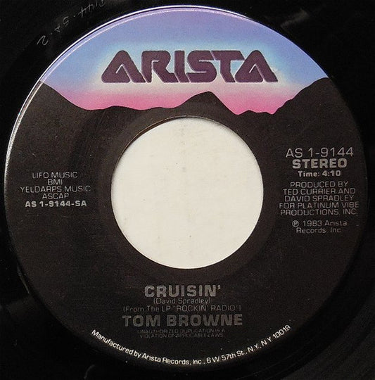 Tom Browne : Cruisin' (7", Single)