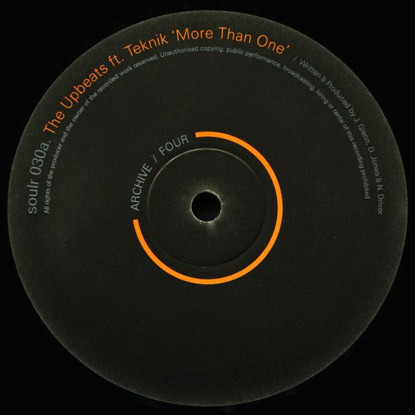 The Upbeats Ft. Teknik / Duo Infernale : Archive / Four (10")