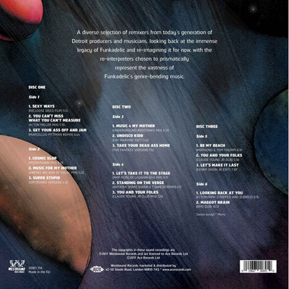 Funkadelic : Reworked By Detroiters (3xLP, Comp, Mono)