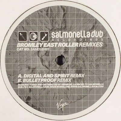 Salmonella Dub : Bromley East Roller (Remixes) (12")