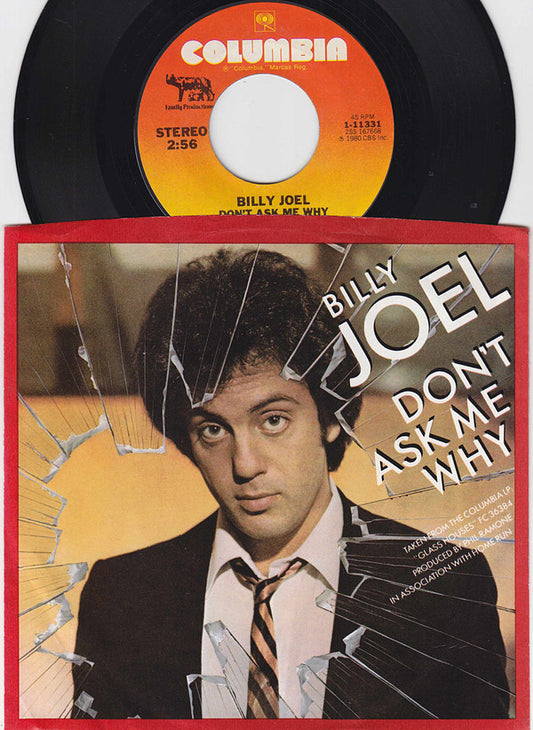 Billy Joel : Don't Ask Me Why (7", Single, Styrene, Ter)