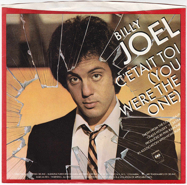 Billy Joel : Don't Ask Me Why (7", Single, Styrene, Ter)
