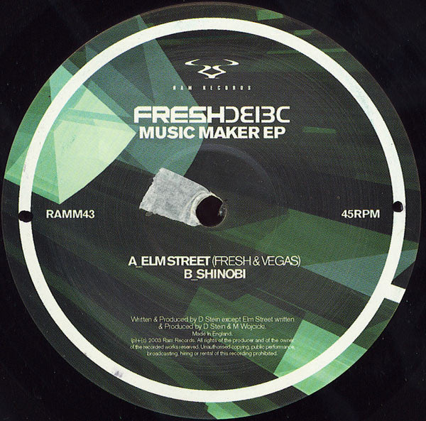 Fresh : Music Maker EP (2x12", EP)