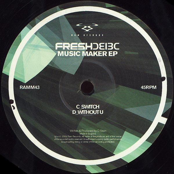 Fresh : Music Maker EP (2x12", EP)
