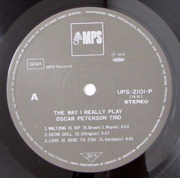 Oscar Peterson : The Way I Really Play (LP, Album)