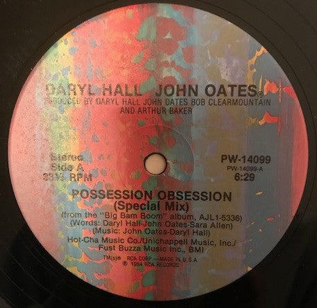 Daryl Hall  John Oates* : Possession Obsession (12")