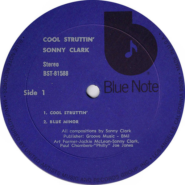 Sonny Clark : Cool Struttin' (LP, Album, RE)