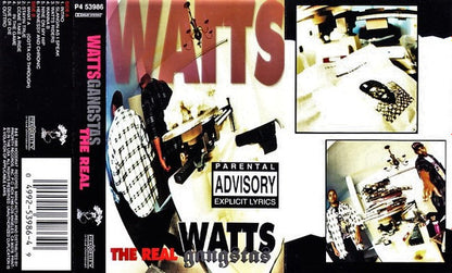 Watts Gangstas : The Real (Cass, Album)