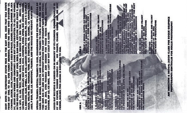 Watts Gangstas : The Real (Cass, Album)