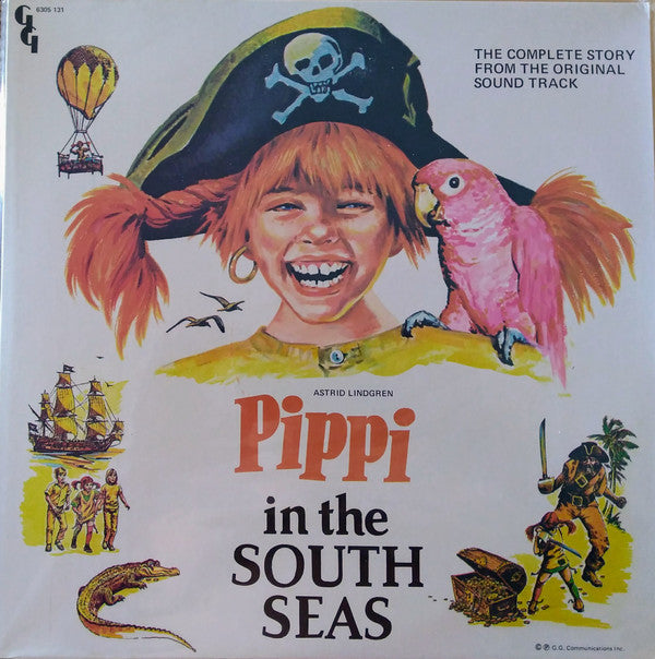 Astrid Lindgren : Pippi In The South Seas (LP, Album)