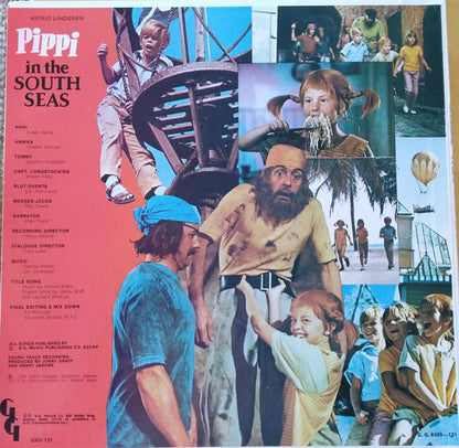 Astrid Lindgren : Pippi In The South Seas (LP, Album)