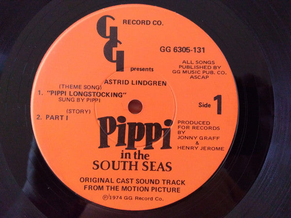 Astrid Lindgren : Pippi In The South Seas (LP, Album)