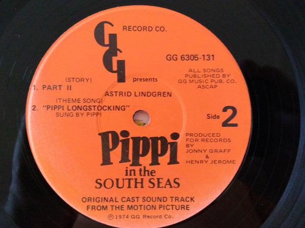 Astrid Lindgren : Pippi In The South Seas (LP, Album)