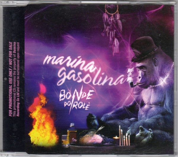 Bonde Do Role : Marina Gasolina (CD, Single, Promo)