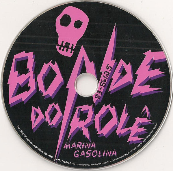 Bonde Do Role : Marina Gasolina (CD, Single, Promo)