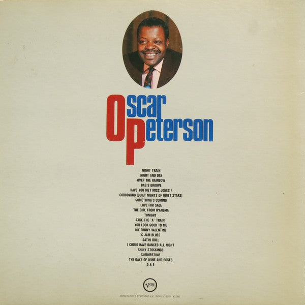 Oscar Peterson : Best Collection (2xLP, Comp)