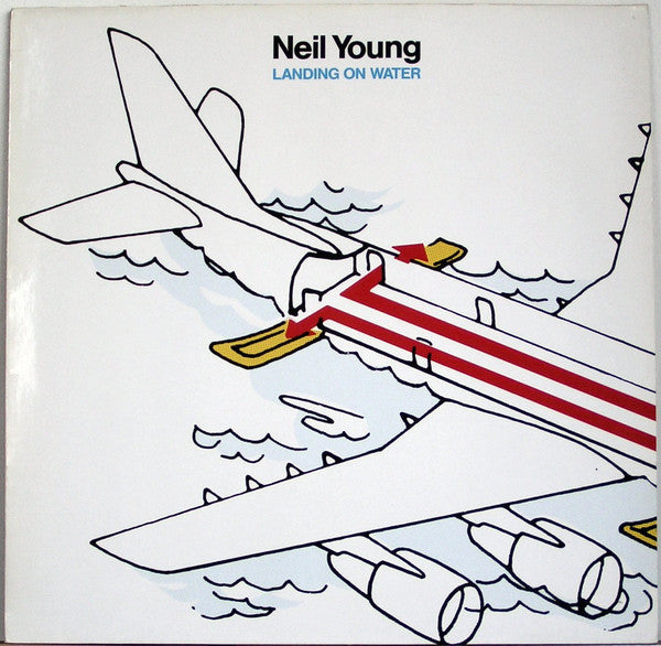 Neil Young : Landing On Water (LP, Album)