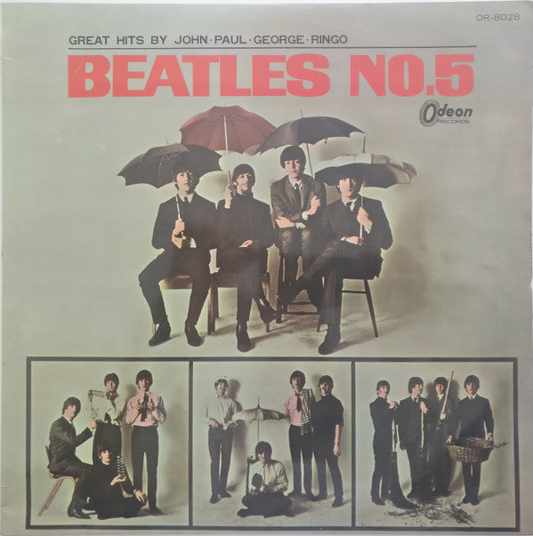 The Beatles : Beatles No. 5 (LP, Comp, Mono, Red)