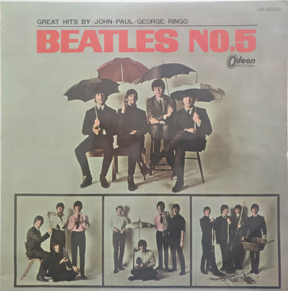 The Beatles : Beatles No. 5 (LP, Comp, Mono, Red)