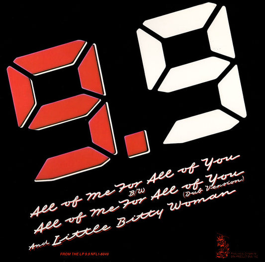 9.9 : All Of Me For All Of You (12")