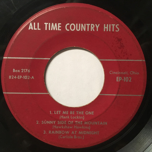 Various : All Time Country Hits (7", EP, Comp)