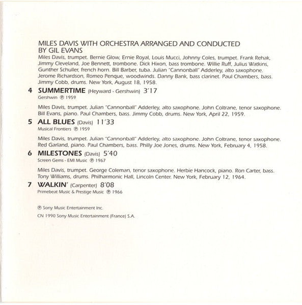 Miles Davis : Miles Davis (Vol. 1) (CD, Comp)