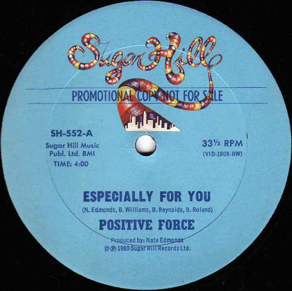Positive Force : Especially For You (12", Promo)