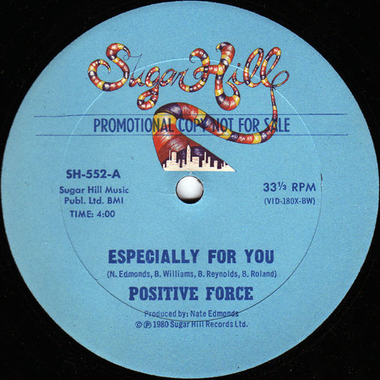 Positive Force : Especially For You (12", Promo)