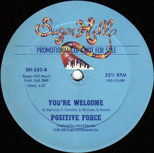Positive Force : Especially For You (12", Promo)