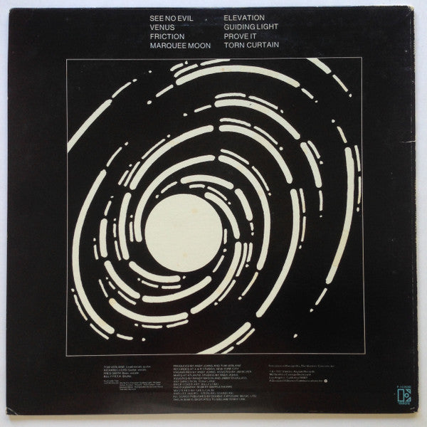 Television : Marquee Moon (LP, Album)