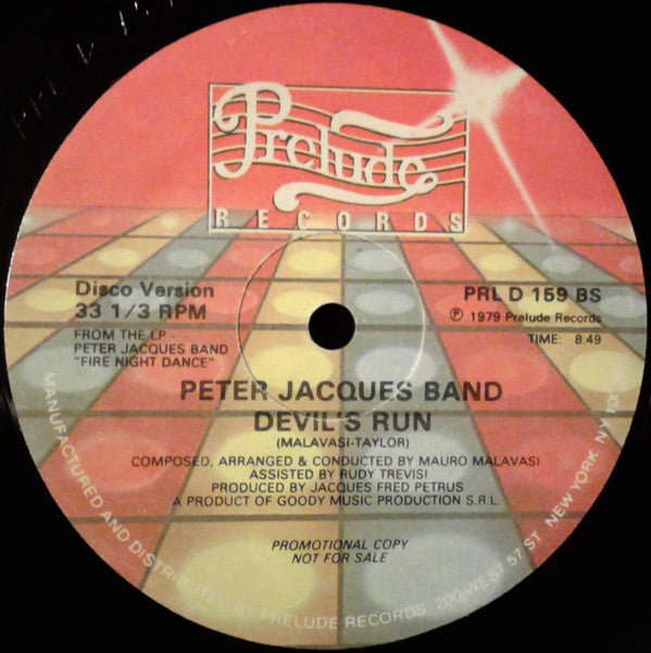 Peter Jaeques Band* : Fire Night Dance (2x12", Promo)