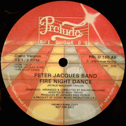 Peter Jaeques Band* : Fire Night Dance (2x12", Promo)