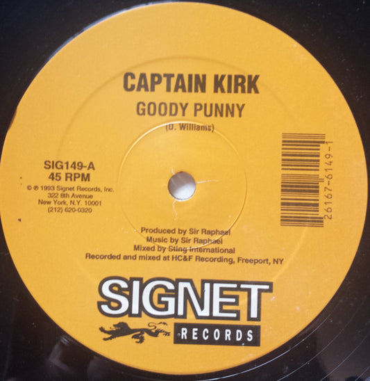 Captain Kirk (3) : Goody Punny (12")