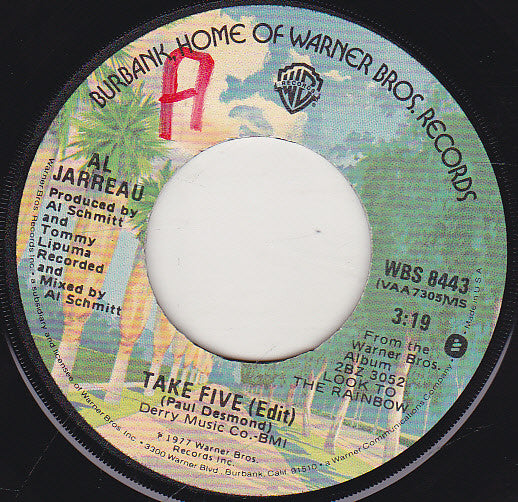 Al Jarreau : Take Five / Loving You (7", Single)