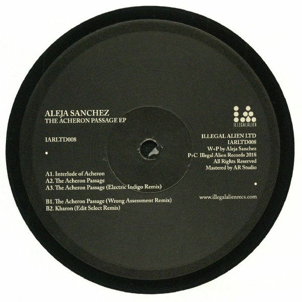 Aleja Sanchez : The Acheron Passage EP  (12", EP)