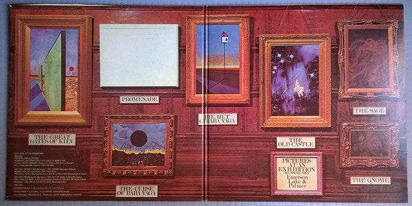 Emerson, Lake & Palmer : Pictures At An Exhibition (LP, Album, RE, Gat)