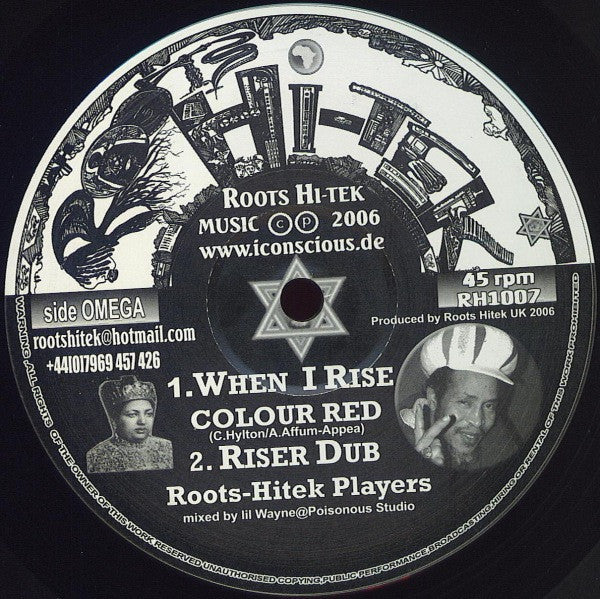 Colour Red : Spiritual Warfare / When I Rise (10")