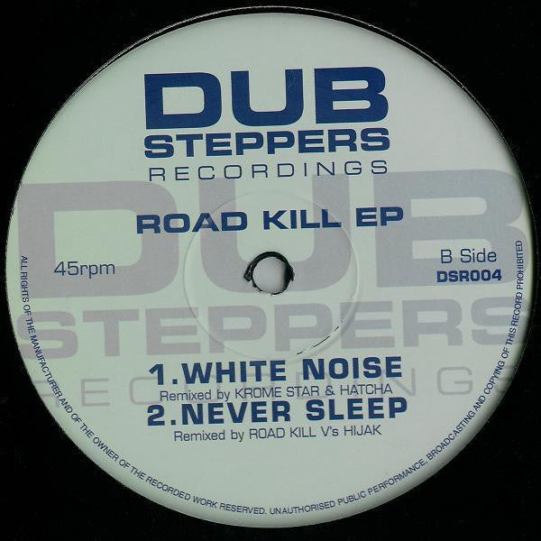 Krome Star* & Hatcha* : Road Kill EP (12", EP)