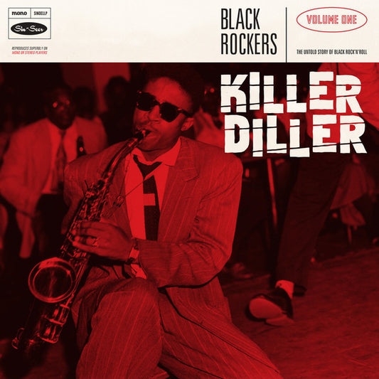 Various : Killer Diller: Black Rockers Vol 1 (LP, Comp)