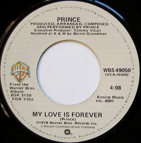 Prince : I Wanna Be Your Lover (7", Single, Win)