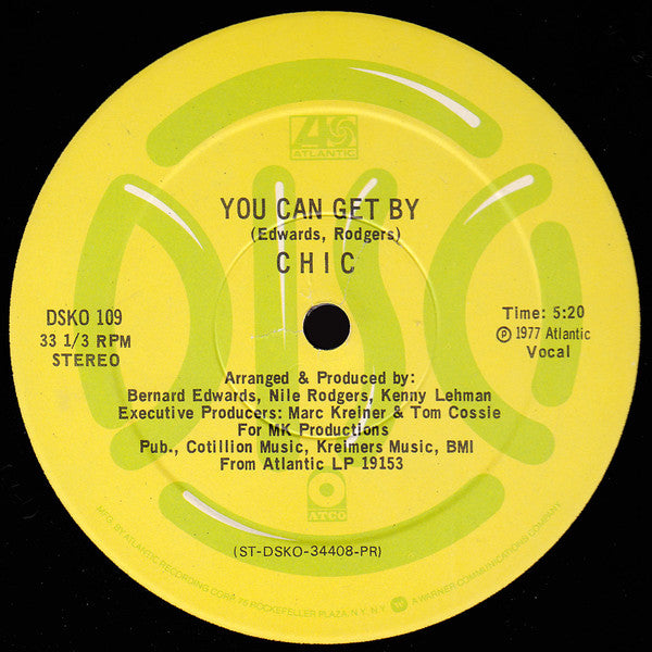 Chic : Everybody Dance / You Can Get By (12", Single, Promo)