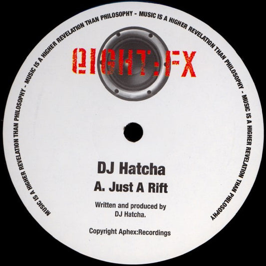 DJ Hatcha : Just A Rift / Chillz (12")