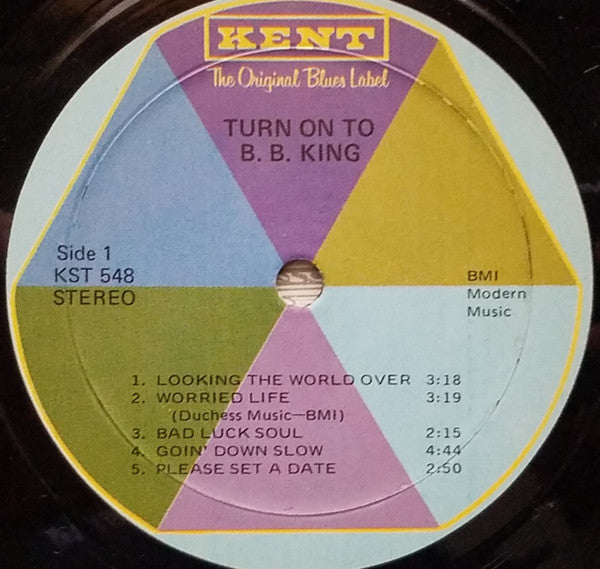 B.B. King : Turn On To B.B. King (LP, Comp)