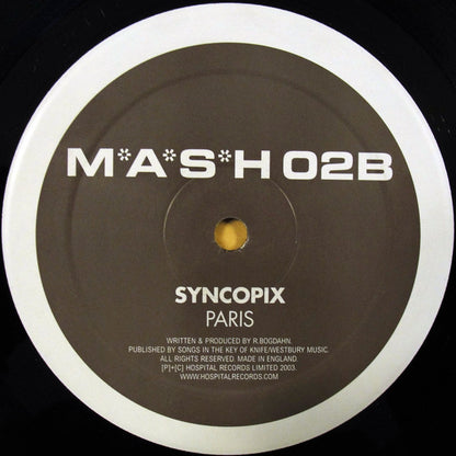 Syncopix : Soul Secure / Paris (12")